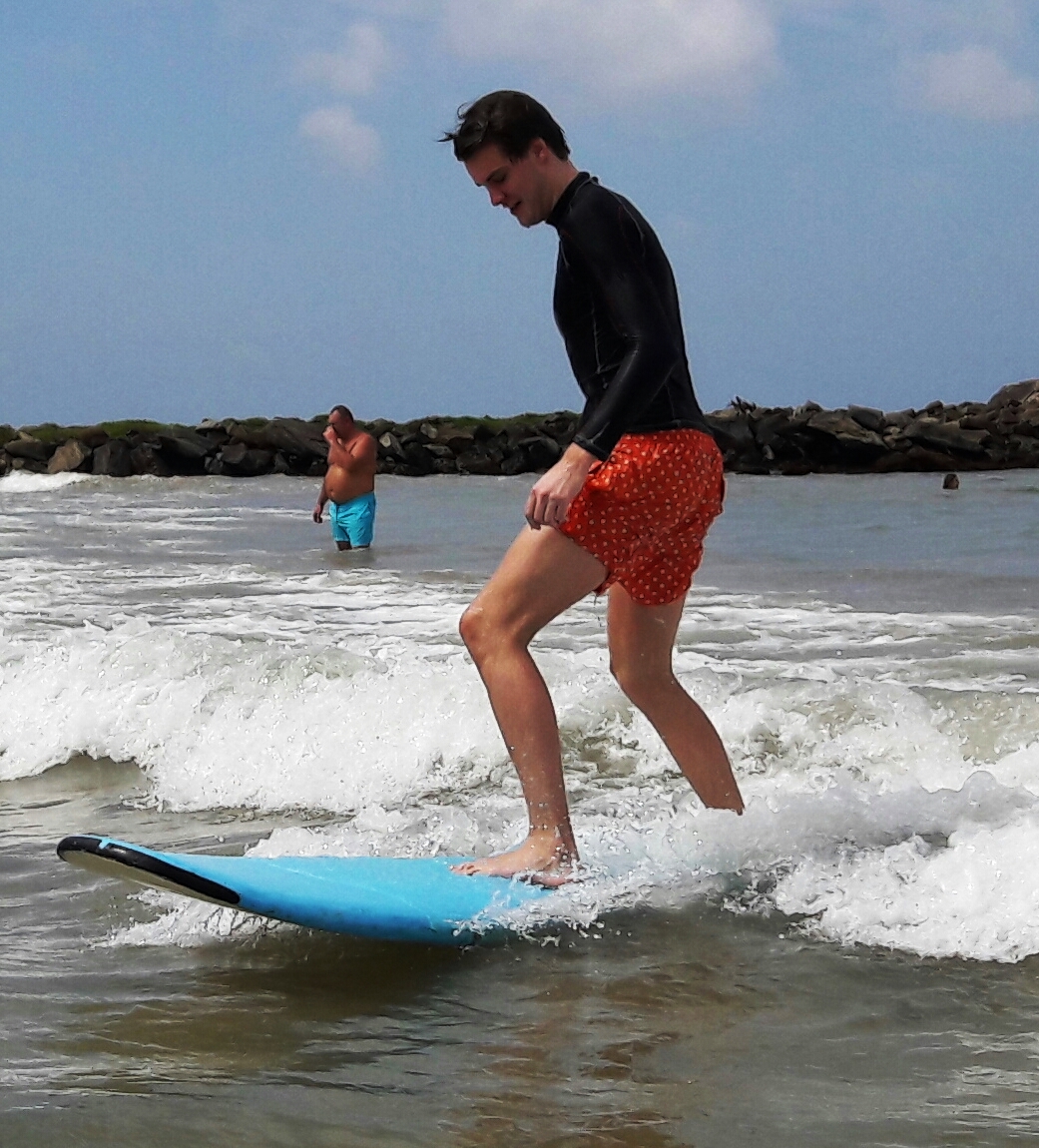 Learn to stand on the board properly